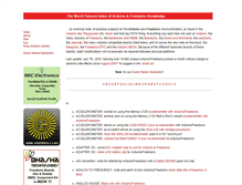 Tablet Screenshot of freeduino.org